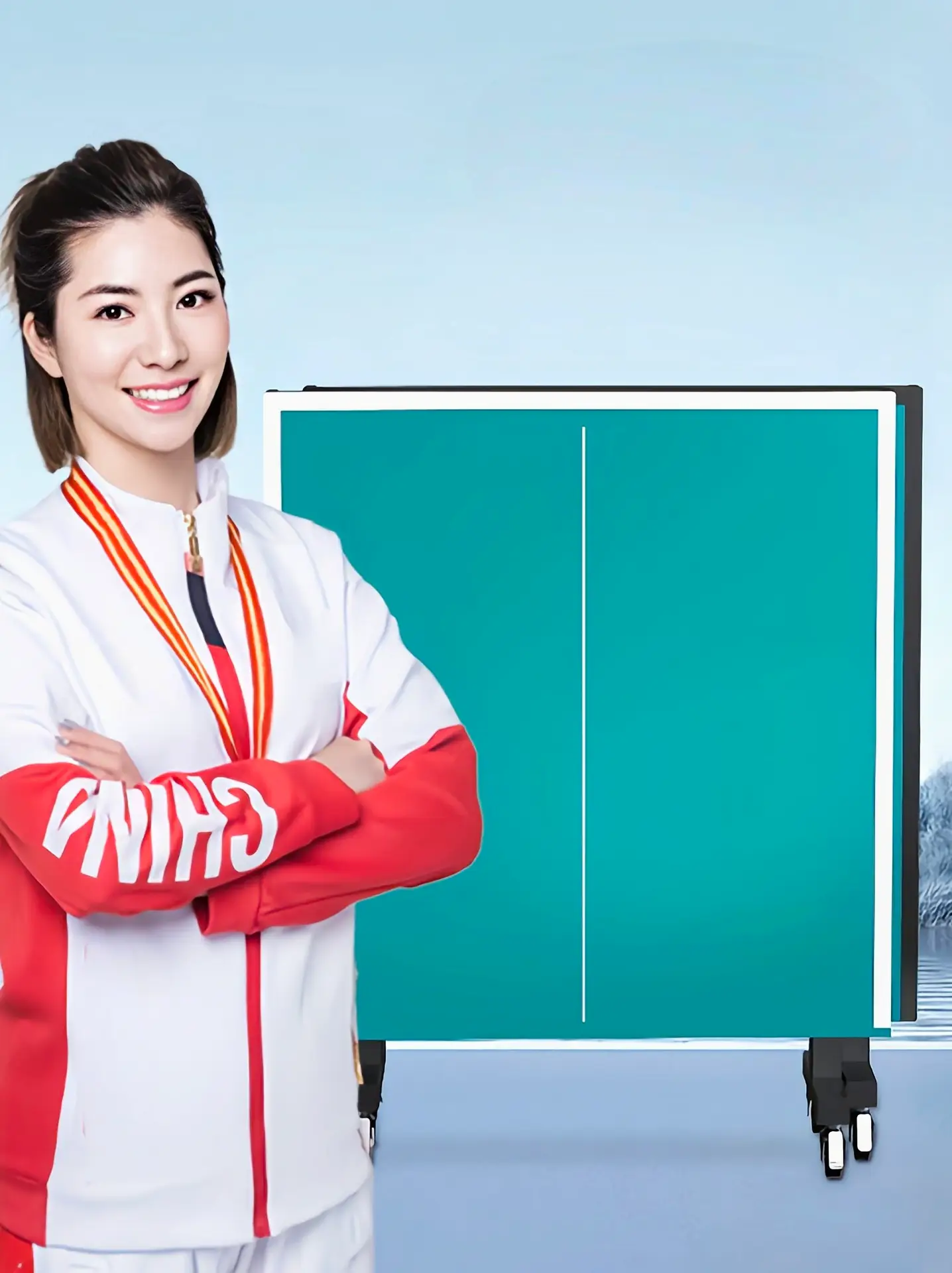 Hot sale high-quality foldable Ping pong table Tennis tables at factory wholesale prices at tennistablesupplier.com in China