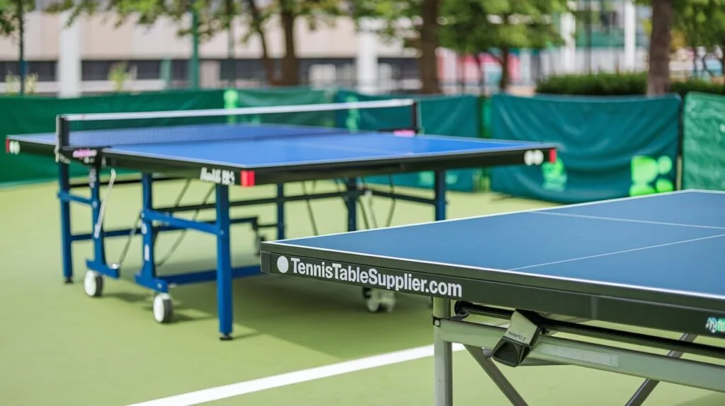 Hot sale high-quality foldable Ping pong table Tennis tables at factory wholesale prices at tennistablesupplier.com in China