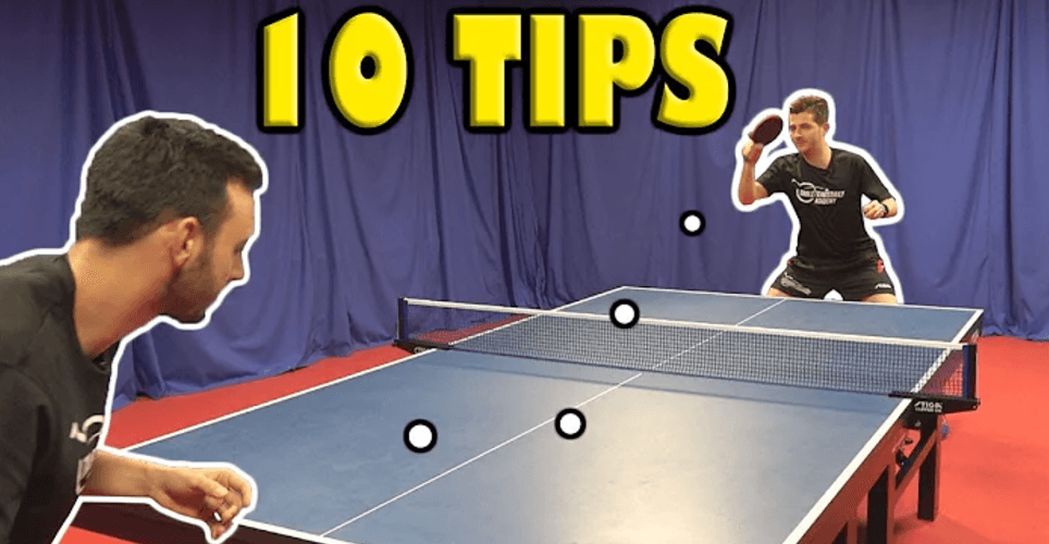10 Tips To Become A Better Table Tennis Player Quickly