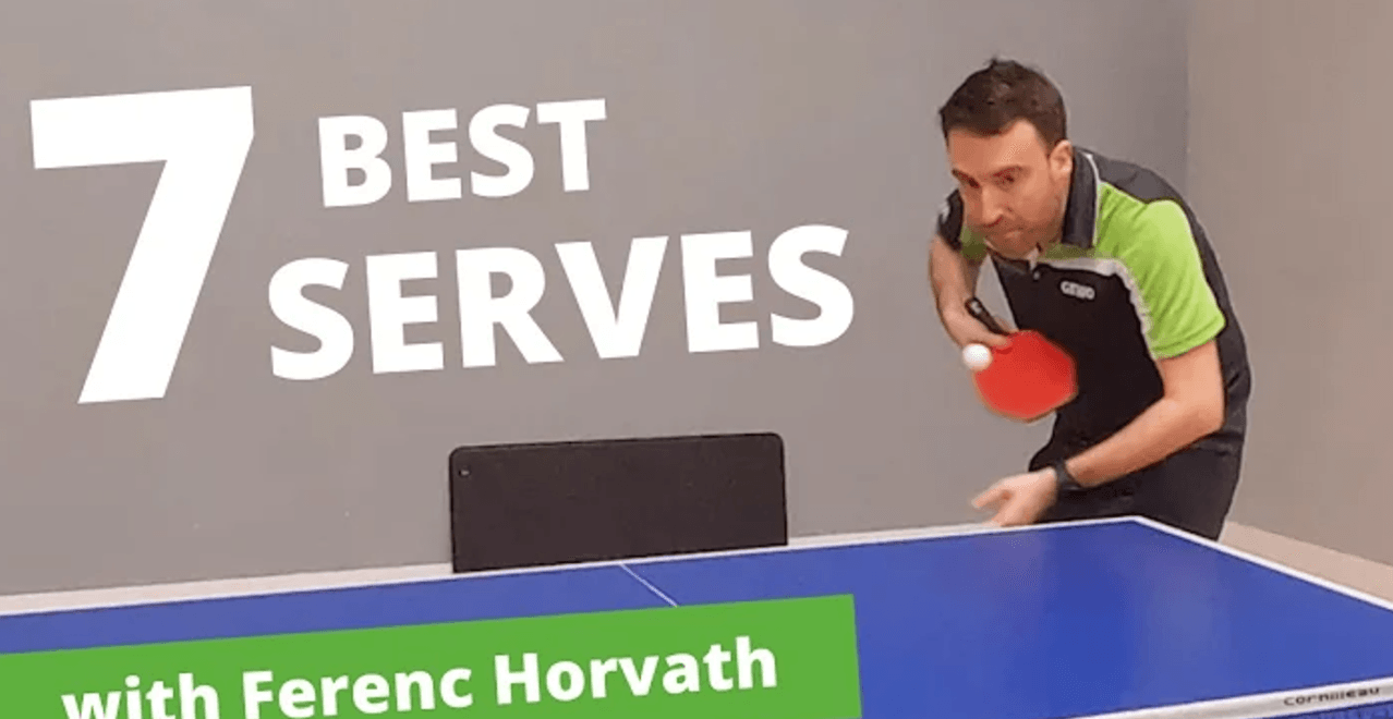 7 Most Effective Table Tennis Serves