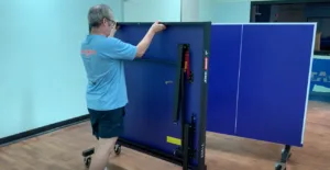 How to safely move and store your table tennis table