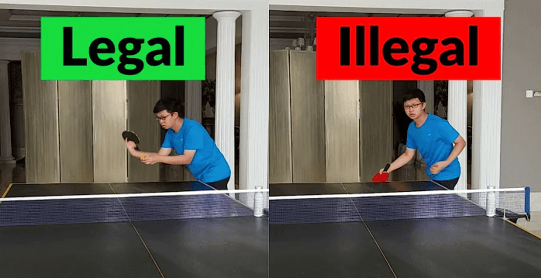 Legal VS Illegal Serves Learn the Table Tennis Rules